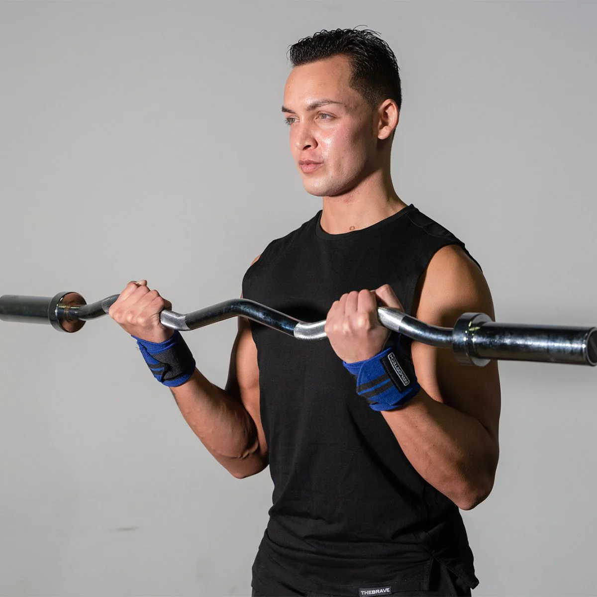 Armortech 4ft Olympic Ez Curl Barbell - Image 4