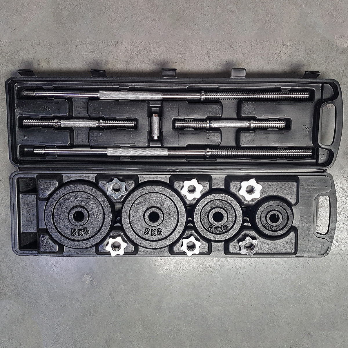 Armortech 50KG Barbell & Dumbbell Set - Image 3