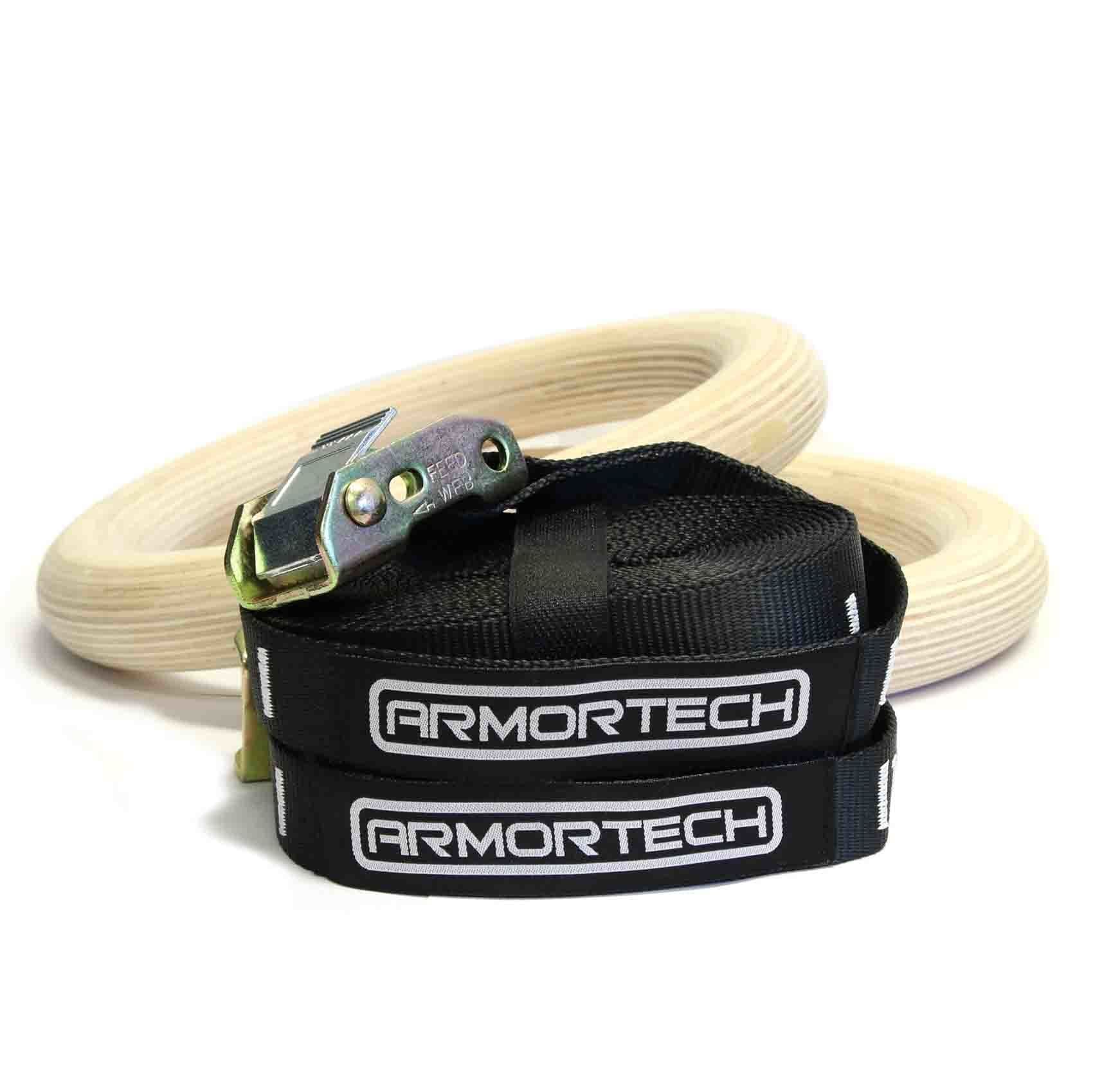 Armortech Wooden Gym Rings - Image 7