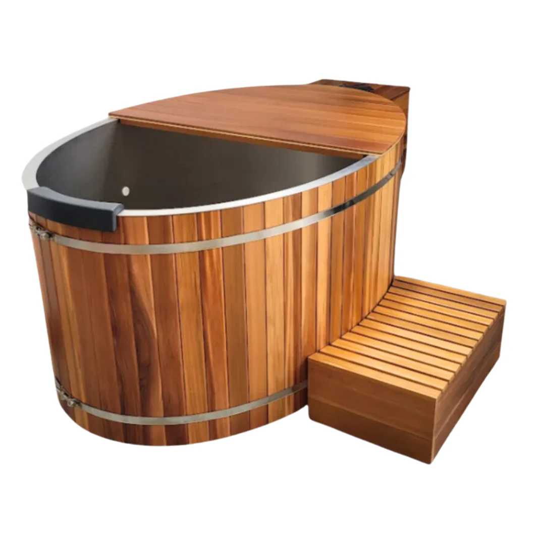 Rejuvenex Arctic Cedar 2 Person Ice Bath and Chiller - Image 3