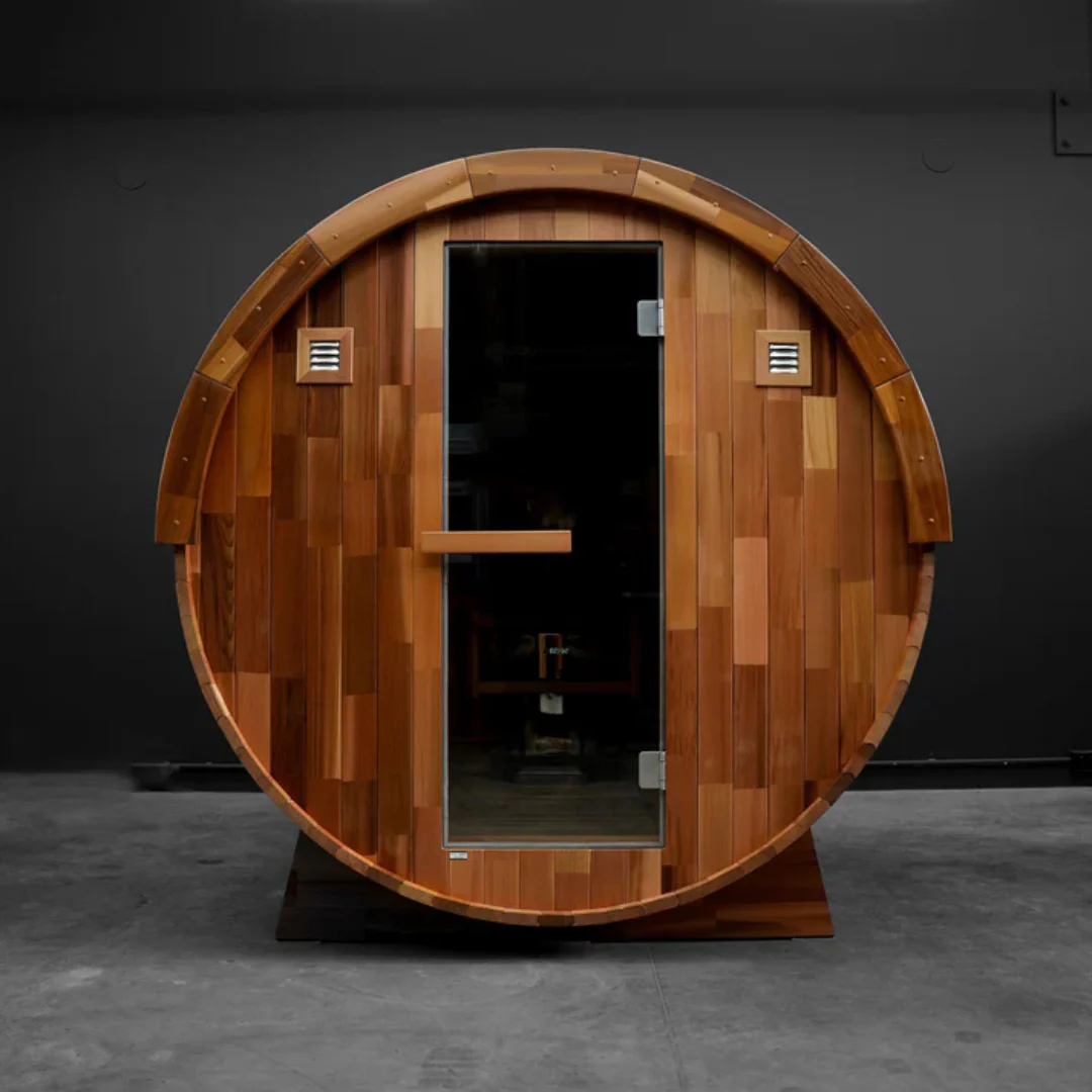 Rejuvenex Outdoor Cedar 6 Person Traditional Barrel - Image 3